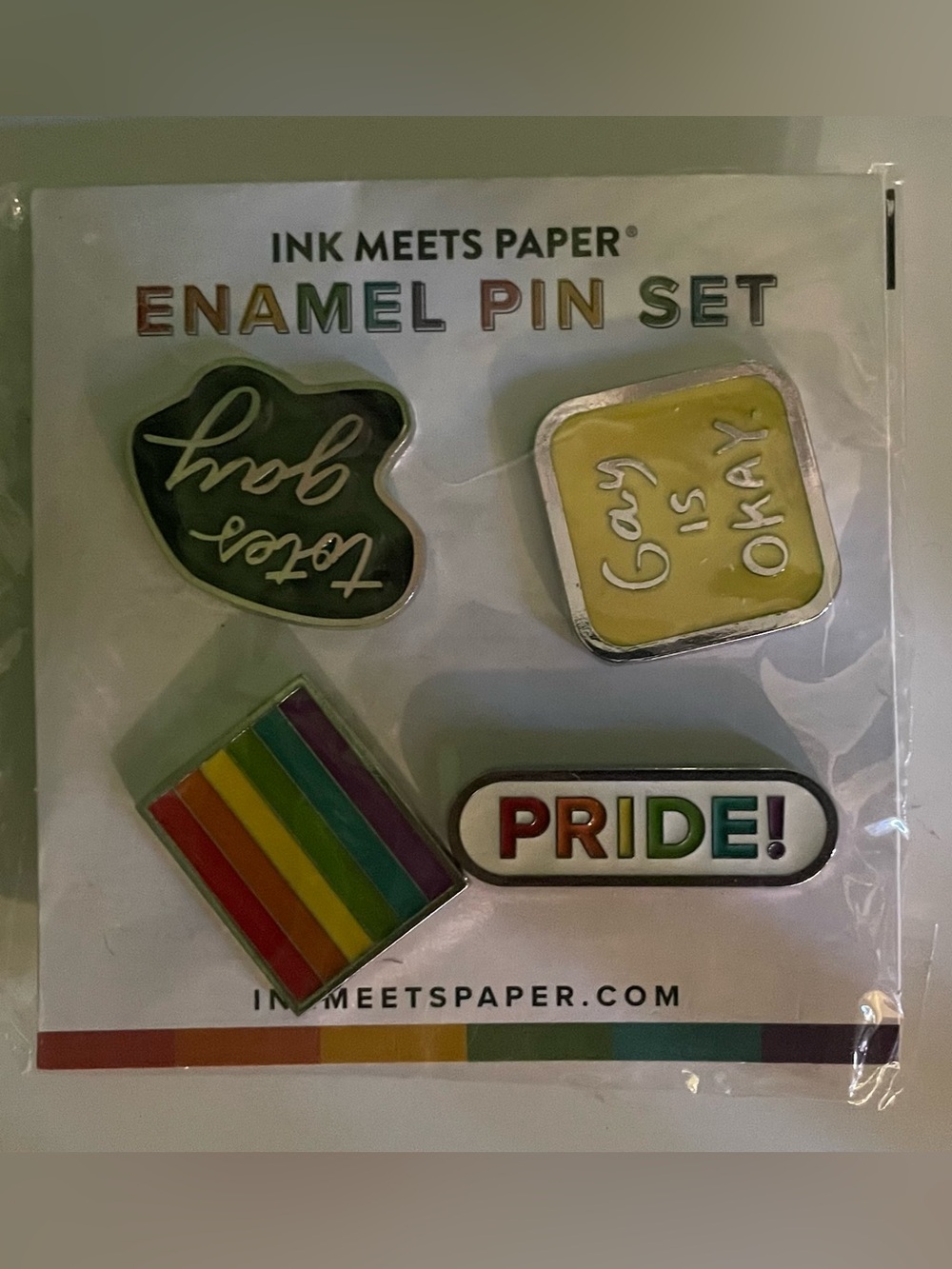 Pride Enamel Pin Set